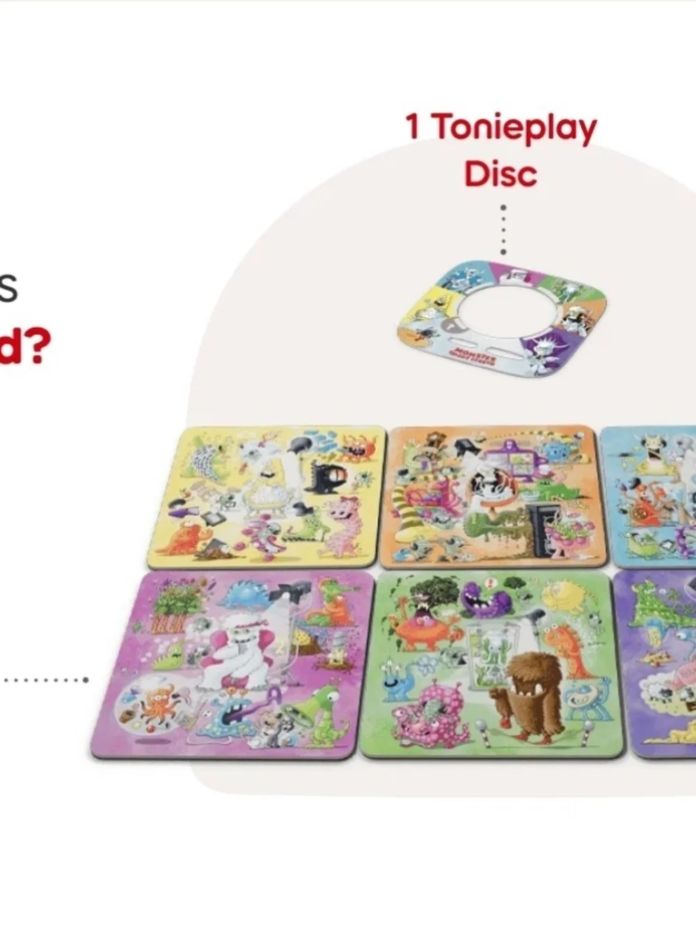 Tonies interactive monster